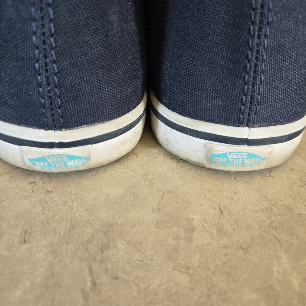 Vans Low Pro Navy Shoes - Picture 2 of 3